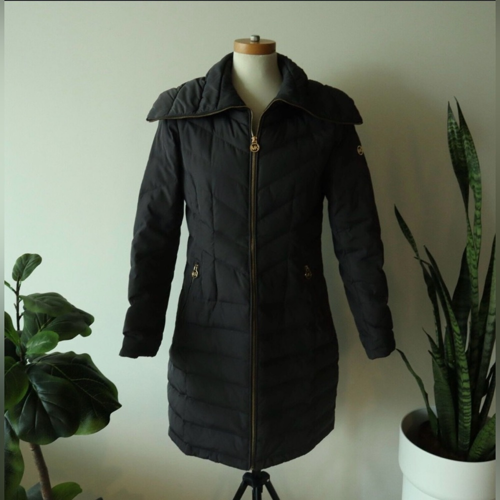 Michael Kors- Black Quilted Women's Jacket